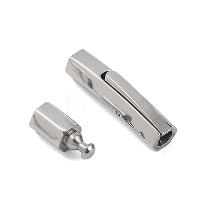 Non-Tarnish 316 Stainless Steel Bayonet Clasps STAS-K282-07D-P-1