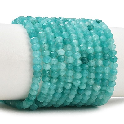 Dyed Natural Whie Jade Beads Strands GG-CBAF9EE-A25-3x4mm-1