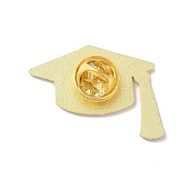 MHA Graduation Caps Enamel Pins JEWB-M042-08E-1