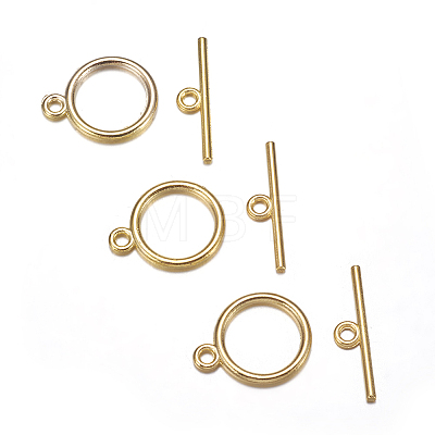 Tibetan Style Toggle Clasps LS-TIBE-A12208-G-NR-1