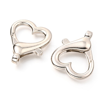 Zinc Alloy Lobster Claw Clasps PALLOY-H111-04P-1