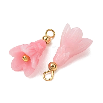 Dyed Synthetic Coral Pendants GG-CBAC295-03G-03-1