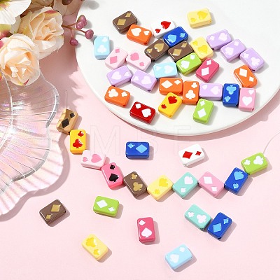 Acrylic Beads MACR-CJZ0001-05-1
