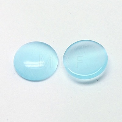 Cat Eye Cabochons CE-J002-8mm-23-1