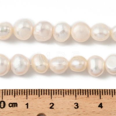 Natural Cultured Freshwater Pearl Beads Strands PEAR-P064-19J-04D-1