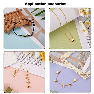 10Pcs Brass Charms KK-SZ0005-35A-1