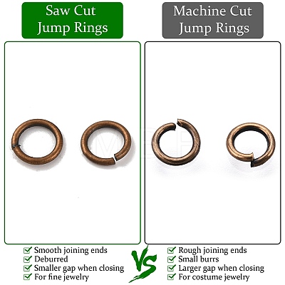 Brass Saw Cut Saw Cut Open Jump Rings KK-M165-5mm-03R-RS-1