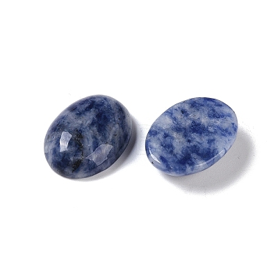 Natural Blue Spot Jasper Cabochons G-B080-01A-02-1