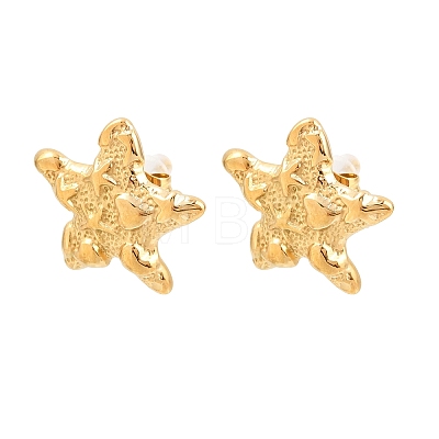 Women's 304 Stainless Steel Stud Earrings EJEW-P345-03G-1