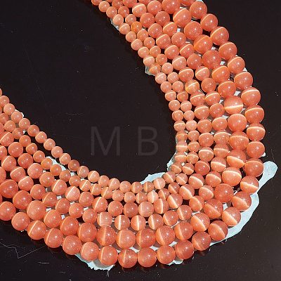 Round Cat Eye Beads G-SZ0001-80C-1