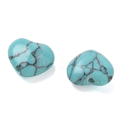 Dyed Synthetic Turquoise Beads GG-CBA391B-01A-1
