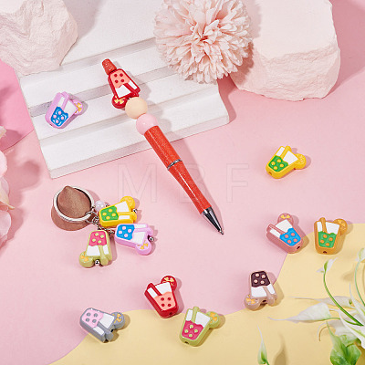20Pcs Opaque Acrylic Beads OACR-TA0004-69-1