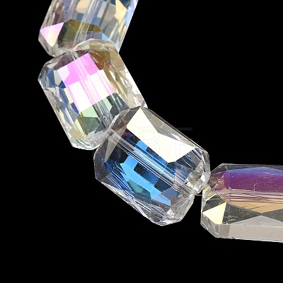 Electroplated Glass Beads EGLA-H002-A-17-1