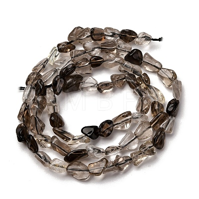 Natural Smoky Quartz Beads Strands G-I389-A31-01A-1