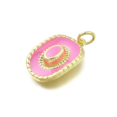 Brass Enamel Pendants X-KK-K400-20G-02-1