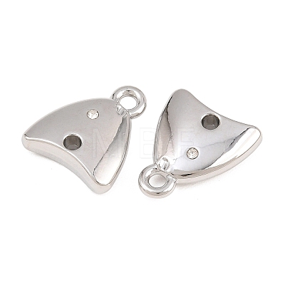 Alloy with Crystal Rhinestone Pendants RB-CBA83D5-18P-1