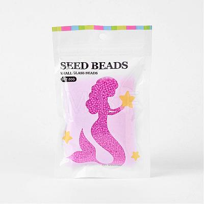 11/0 Grade A Baking Paint Glass Seed Beads X-SEED-N001-A-1044-1