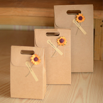 DIY Kraft Paper Bags Gift Shopping Bags CARB-WH0009-04B-03-1