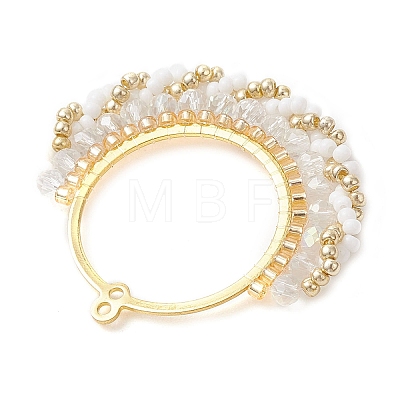 Glass Pendants PALLOY-MZ01278-02-1