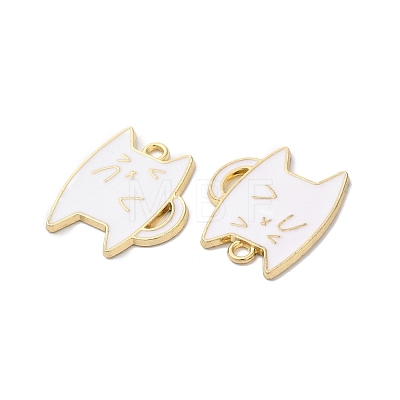 Alloy Enamel Pendants ENAM-D046-33KCG-02-1