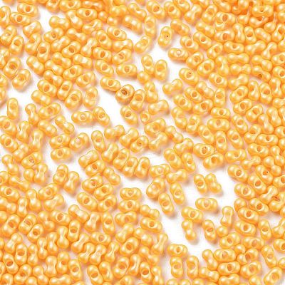 Opaque Colours Glass Seed Beads SEED-A033-06F-1