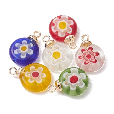 Handmade Lampwork Pendants PALLOY-JF05245-1