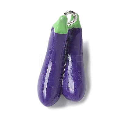Resin Iron Pendants RESI-D280-14-1
