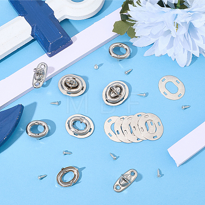 12 Sets Iron Purse Twist Locks DIY-CP0013-76-1