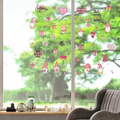 8 Sheets 8 Styles PVC Waterproof Wall Stickers DIY-WH0345-200-1