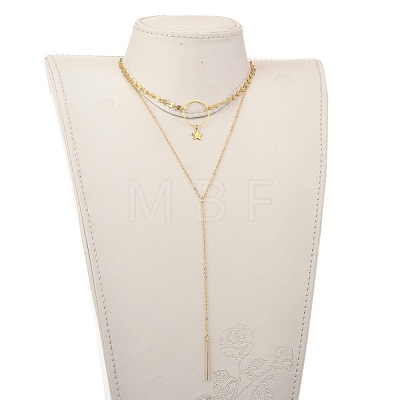 (Jewelry Parties Factory Sale)Pendant Necklaces Sets NJEW-JN02931-1
