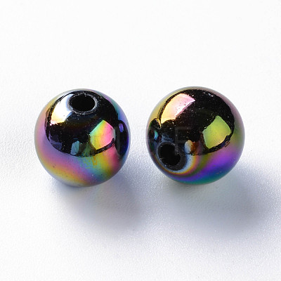 Opaque Acrylic Beads MACR-S370-D10mm-S002-1