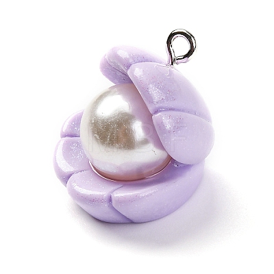 Opaque Resin Pendants RESI-P043-01P-08-1