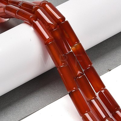 Natural Red Agate Beads Strands G-NH0020-A01-01-1