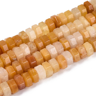 Natural Topaz Jade Beads Strands G-N357-14A-13-1