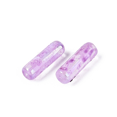 Picasso Transparent Glass Bugle Beads SEED-N010-02A-11-1