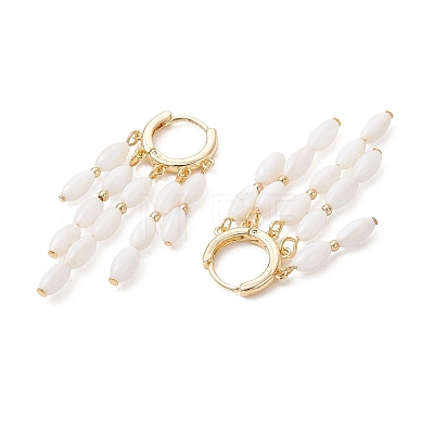 Brass Chandelier Earrings EJEW-TA00805-1
