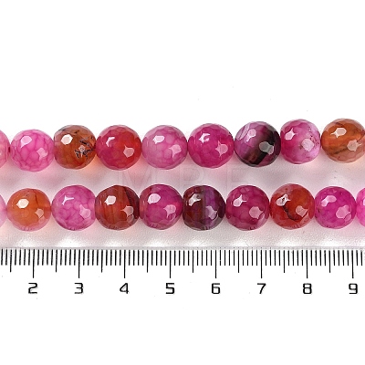 Natural Agate Beads Strands G-M437-C01-01J-1