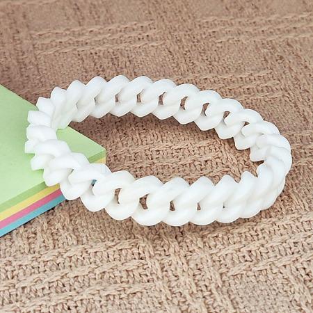 Braided Silicone Stretch Bracelets for Men WG97979-03-1