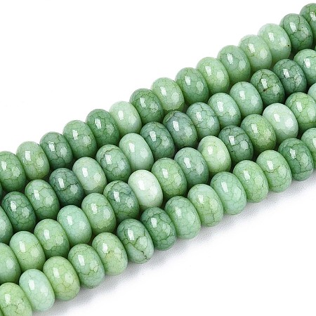 Glass Beads Strands GLAA-N059-5x8mm-42-1