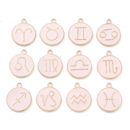 Alloy Enamel Pendants ENAM-S124-01A-09-1