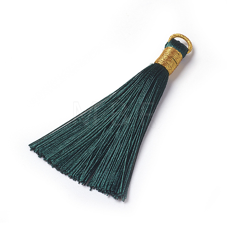 Polyester Tassel Pendants FIND-I009-D24-1