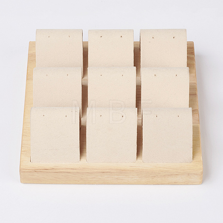 Wood Earring Displays EDIS-E024-03-1
