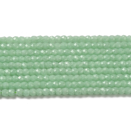 Synthetic Luminous Stone Beads Strands G-C086-01B-07-1