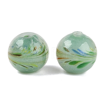 Handmade Lampwork Beads LAMP-T023-02B-07-1