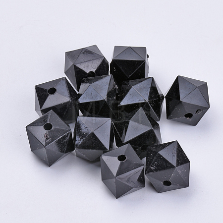 Transparent Acrylic Beads TACR-Q259-14mm-V72-1