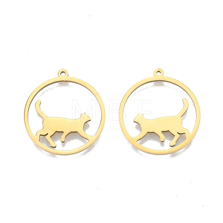 Ion Plating(IP) 201 Stainless Steel Pendants LS-STAS-N098-098LG-1