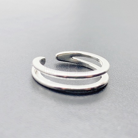 Brass Double Strands Cuff Toe Rings FS-WGE94DA-08-1