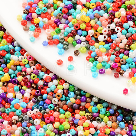 8/0 Glass Seed Beads SEED-T005-12B-1