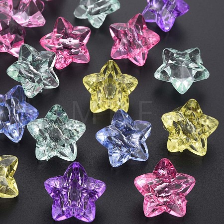Transparent Acrylic Beads MACR-S373-76-B-1
