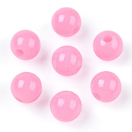 Opaque Plastic Beads KY-T005-6mm-602-1